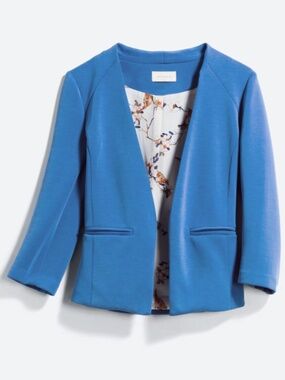 Skies Are Blue Sky Blue Blazer XS